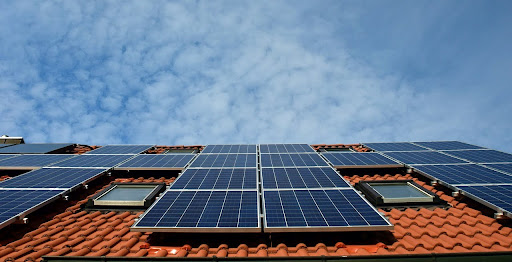 Rooftop solar panels